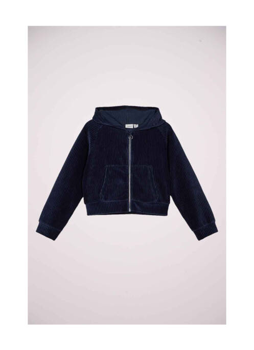 Gilet manches longues bleu NAME IT pour fille