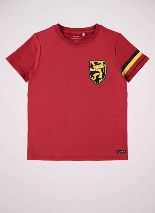 T-shirt rouge NAME IT pour garçon