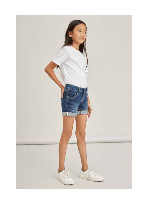 Short bleu NAME IT pour fille