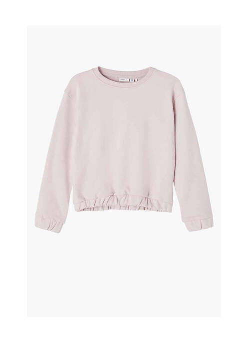 Sweat-shirt violet NAME IT pour fille