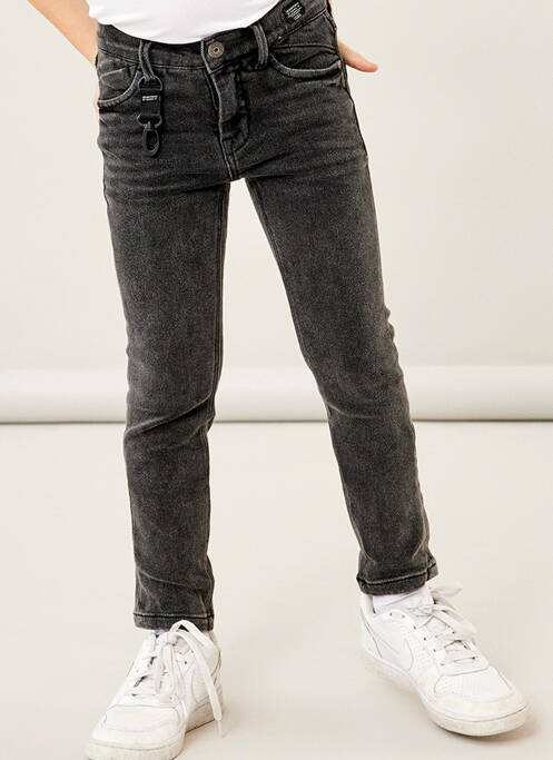 Jeans coupe slim gris NAME IT pour garçon