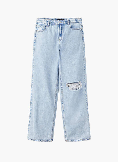 Jeans coupe large bleu LMTD pour femme