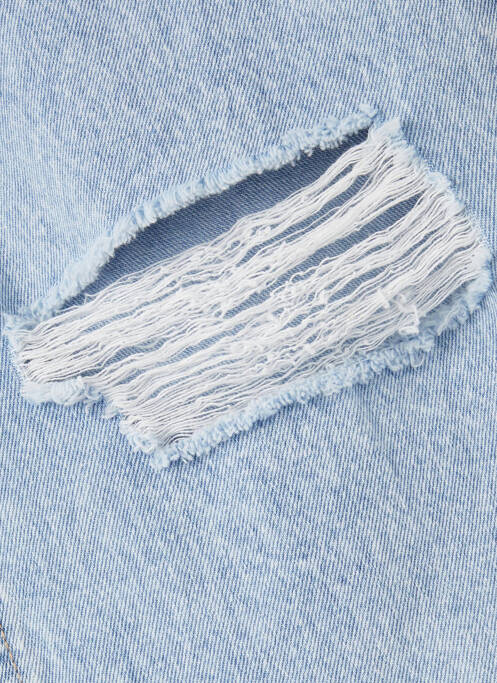 Jeans coupe large bleu LMTD pour femme