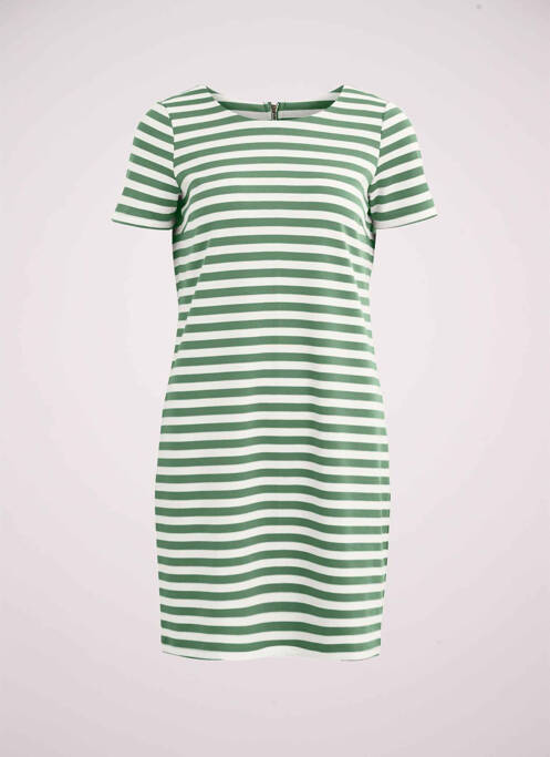 Robe mi-longue vert VILA pour femme