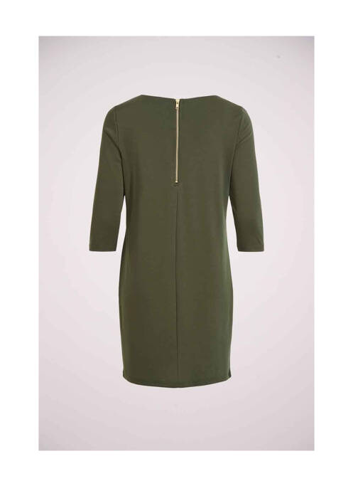 Robe mi-longue vert VILA pour femme