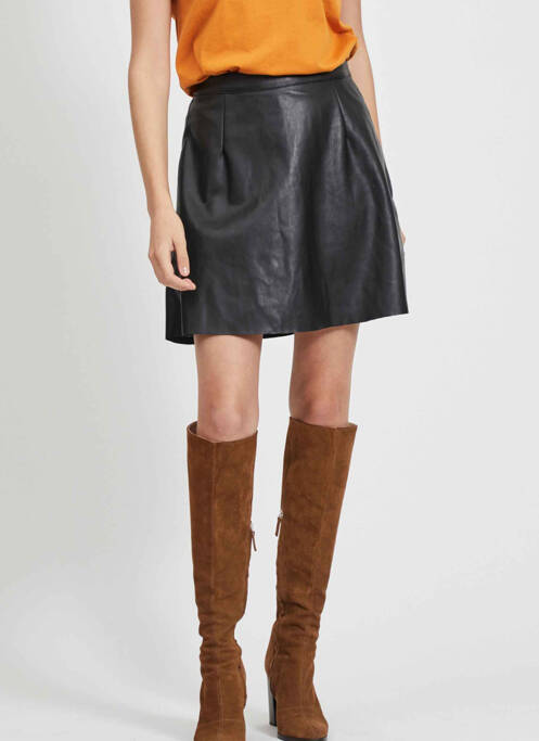 Jupe courte noir VILA pour femme