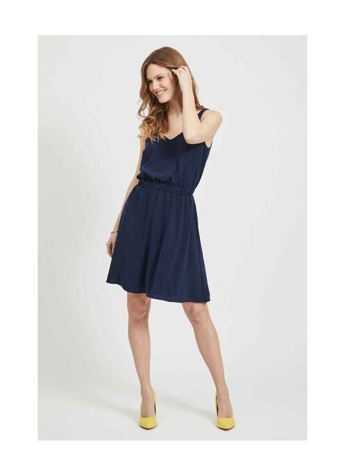 Robe courte bleu VILA pour femme