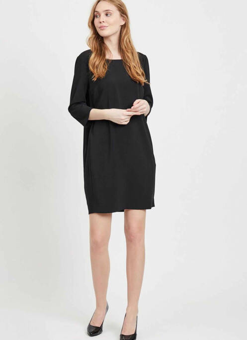 Robe courte noir VILA pour femme