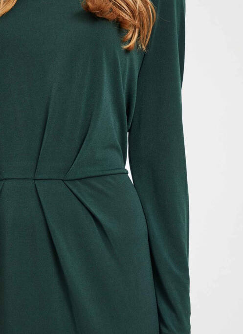 Robe courte vert VILA pour femme