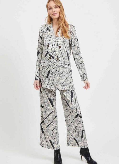 Blazer beige VILA pour femme