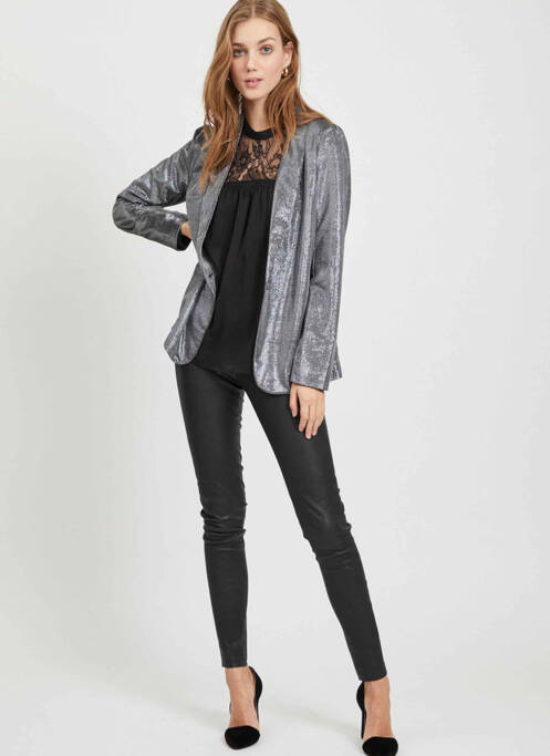 Blazer argent VILA pour femme