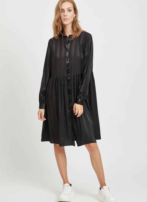 Robe courte noir VILA pour femme