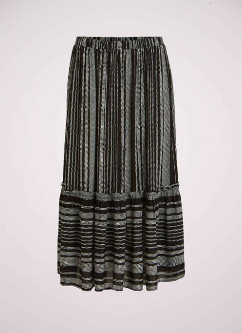 Jupe mi-longue noir VILA pour femme