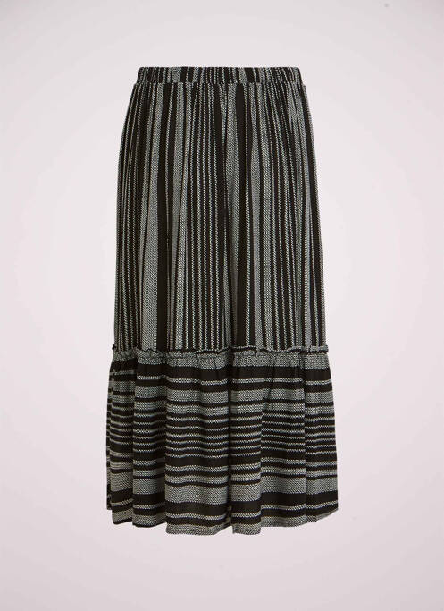 Jupe mi-longue noir VILA pour femme