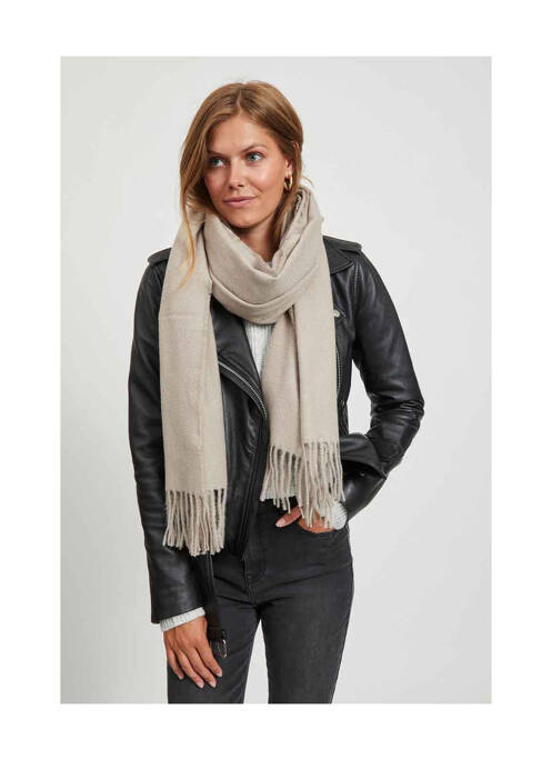 Echarpe beige VILA pour femme