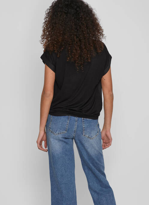 Top noir VILA pour femme