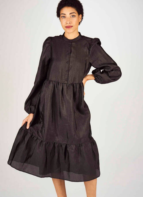 Robe longue noir VILA pour femme