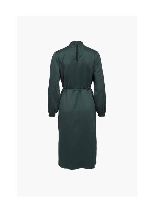 Robe mi-longue vert VILA pour femme