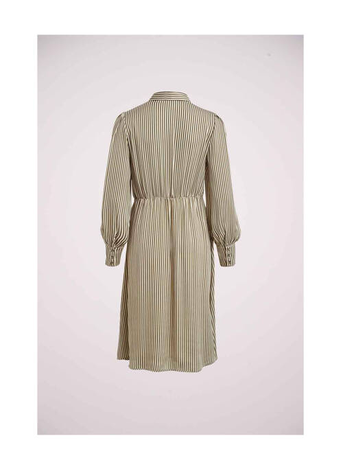Robe mi-longue vert VILA pour femme