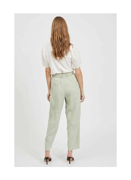 Pantalon chino vert VILA pour femme