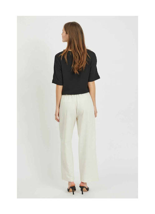 Pantalon chino beige VILA pour femme