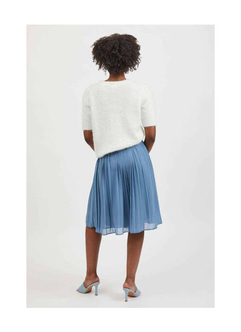 Gilet manches courtes blanc VILA pour femme