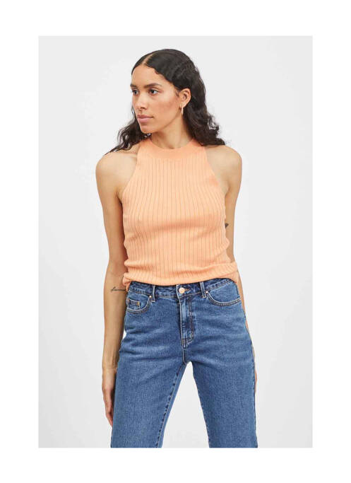 Top rose VILA pour femme