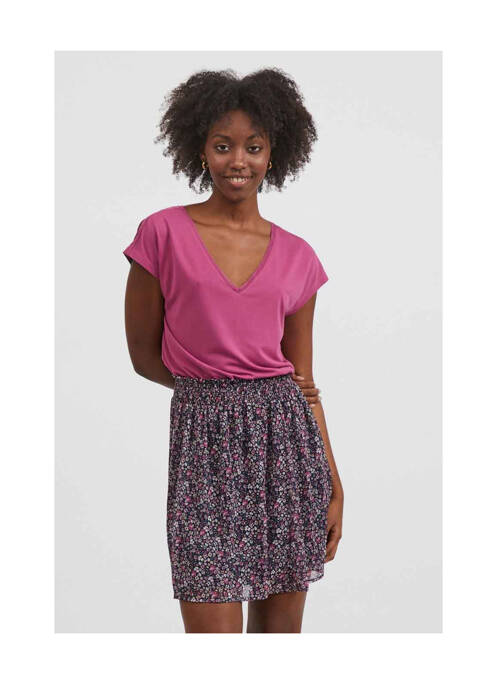T-shirt rose VILA pour femme