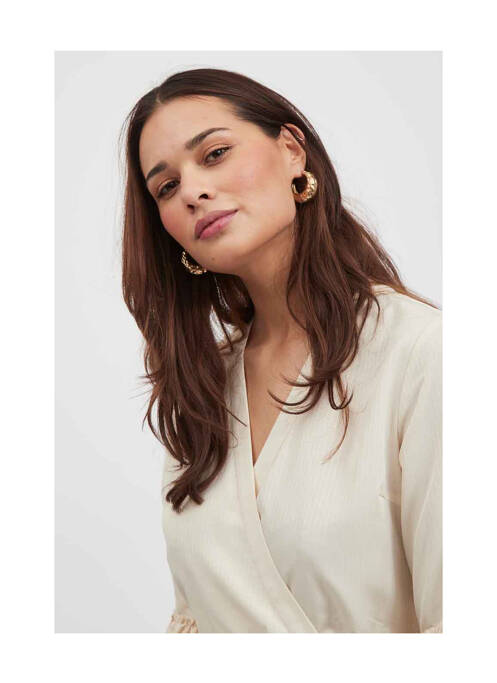 Robe courte beige VILA femme