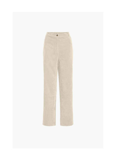 Pantalon large beige VILA pour femme