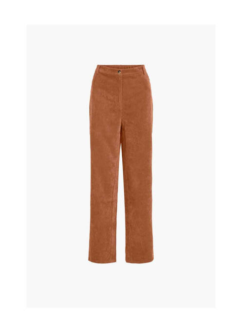 Pantalon droit marron VILA pour femme