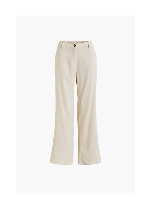 Pantalon droit beige VILA pour femme