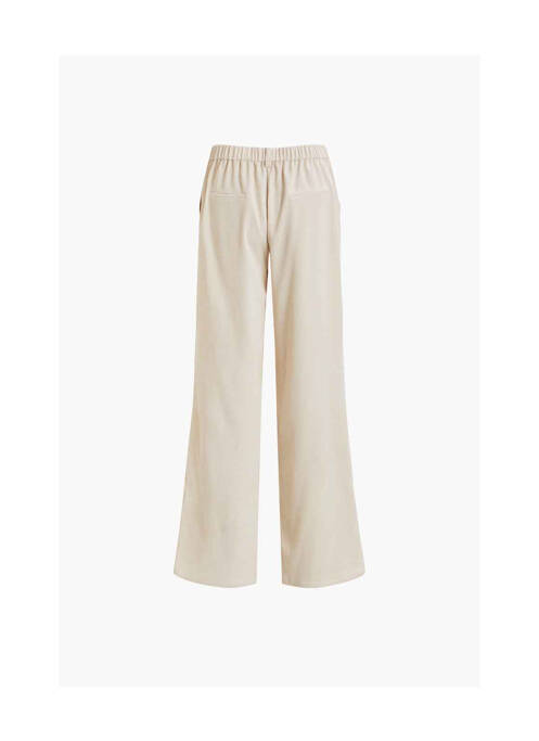 Pantalon droit beige VILA femme
