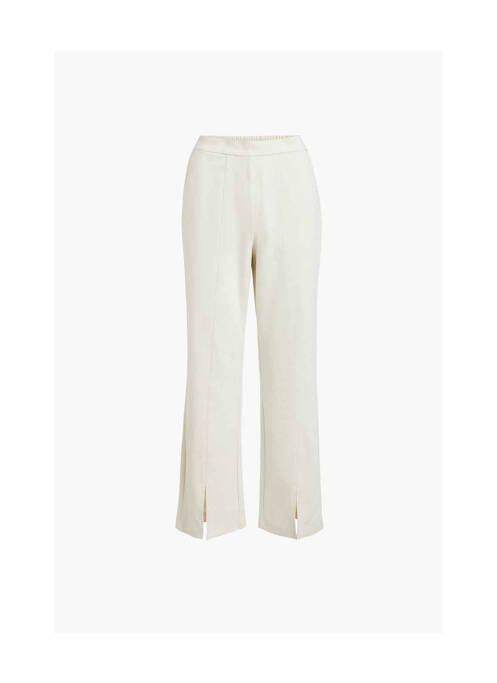 Pantalon flare beige VILA pour femme