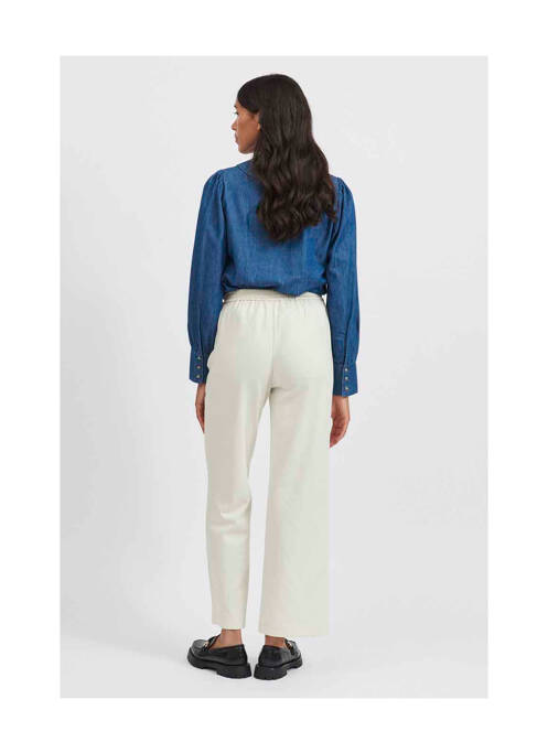 Pantalon flare beige VILA pour femme