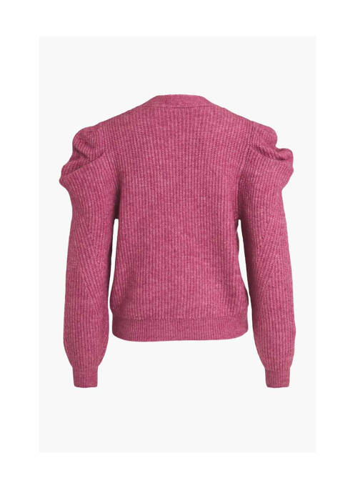 Gilet manches longues rose VILA pour femme