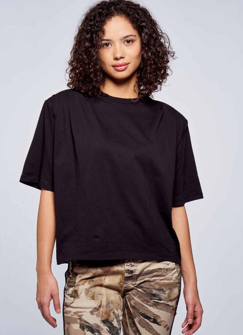 T-shirt noir VILA pour femme