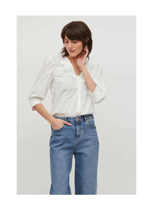 Blouse blanc VILA pour femme