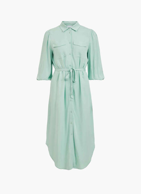 Robe longue vert VILA pour femme