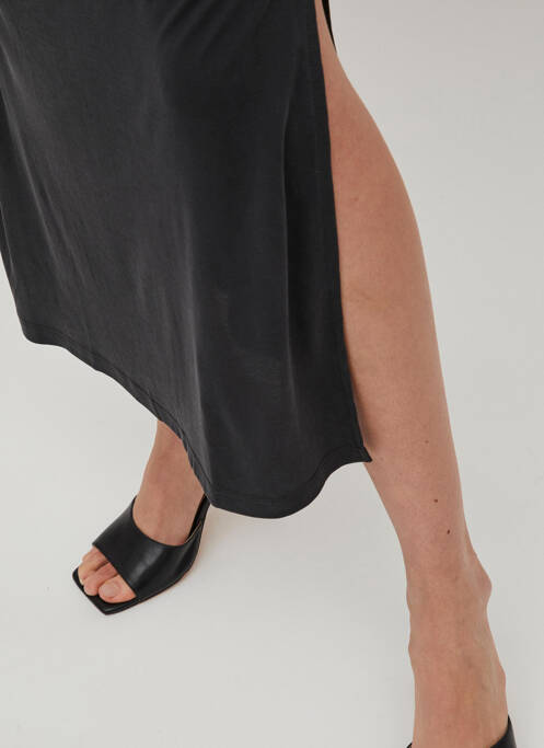 Jupe longue noir VILA pour femme