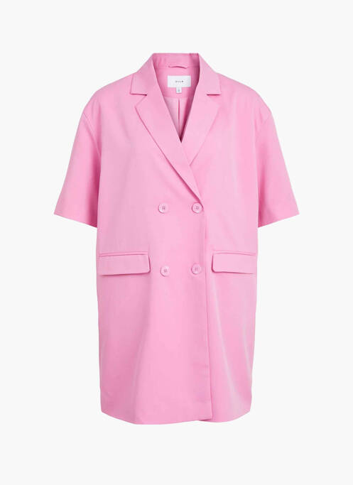 Robe courte rose VILA pour femme