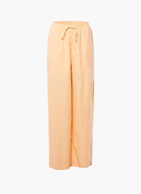 Pantalon large orange VILA pour femme