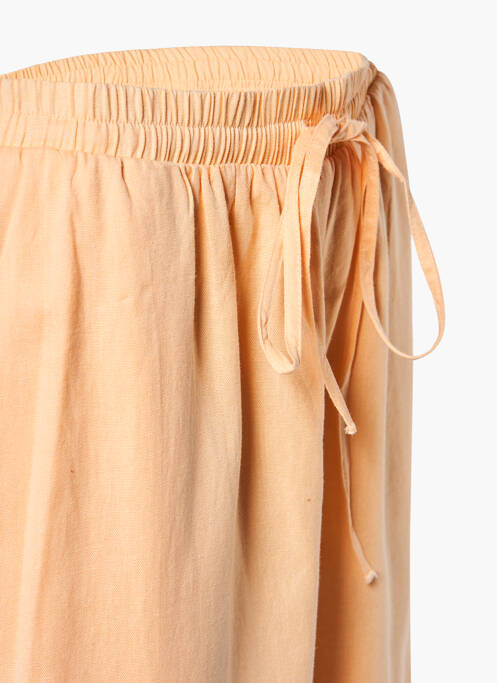 Pantalon large orange VILA pour femme