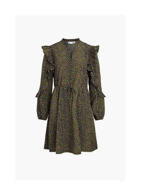 Robe courte vert VILA pour femme