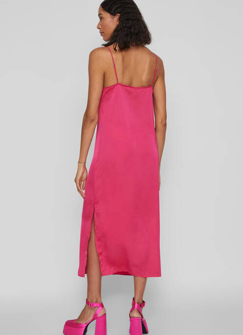 Robe longue rose VILA pour femme