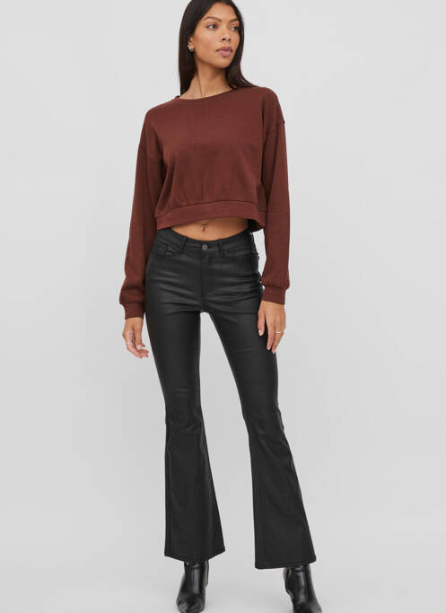 Pantalon flare noir VILA pour femme