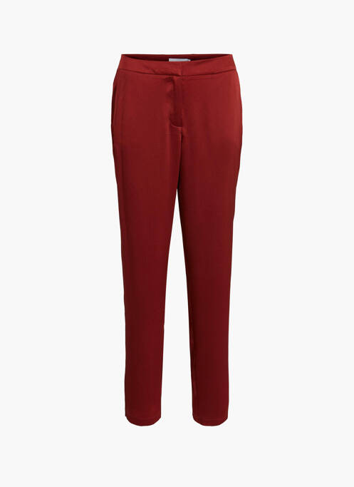 Pantalon droit rouge VILA pour femme