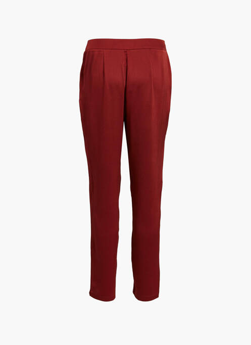 Pantalon droit rouge VILA femme