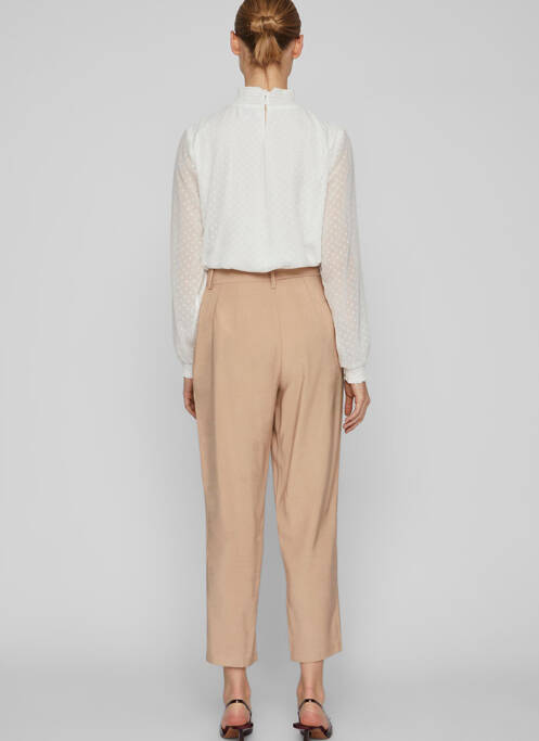 Pantalon 7/8 beige VILA femme