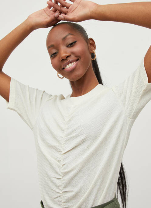 T-shirt blanc VILA pour femme